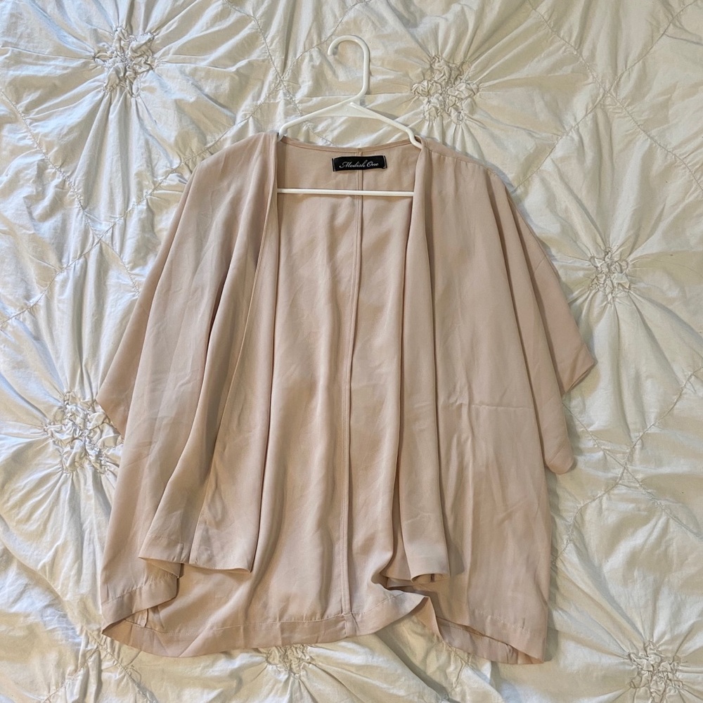 🌟 NWOT Francesca’s Pink Duster